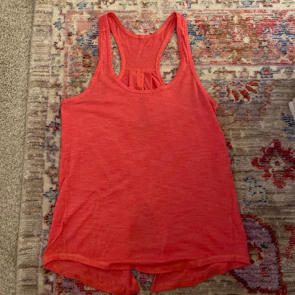 Dark pink Lululemon tank top